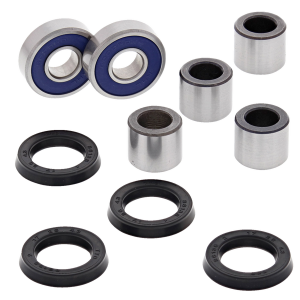 MOOSE RACING A-arm Bearing And Seal Kit Black, Chrome 