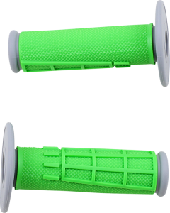 MOOSE RACING Comp Diamond Half Waffle Grips Green 