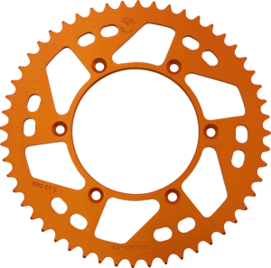 MOOSE RACING Rear Aluminum Sprocket Orange 