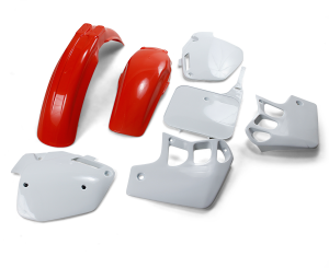 Full Body Replacement Plastic Kit Red, White