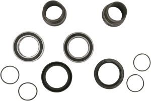 Watertight Wheel Collar And Bearing Kits Black, Silver