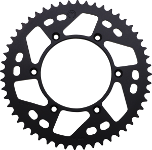 MOOSE RACING Rear Aluminum Sprocket Black 