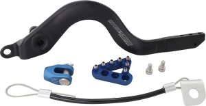 MOOSE RACING Brake Pedal Black, Blue 