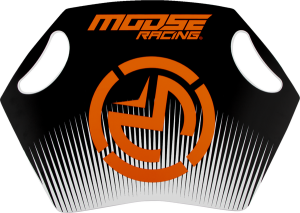 MOOSE RACING Pit Board Black, Orange, White 