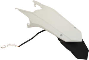 Enduro Rear Fender White 