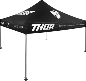 Cort Thor Track Canopy 3m x 3m Black/White