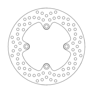 Halo Series Rear Rotor Stainless Steel