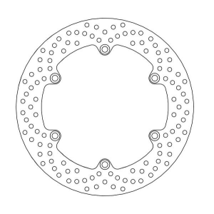 Halo Series Rear Rotor Stainless Steel