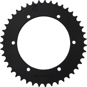 MOOSE RACING Rear Aluminum Sprocket Black 