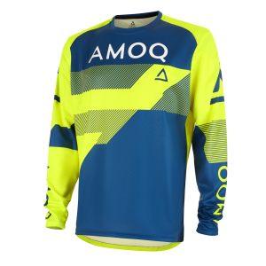 AMOQ Ascent Strive V2 Jersey Yellow-Navy XS