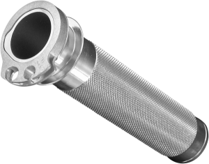 MOOSE RACING Aluminum Throttle Tube Silver 