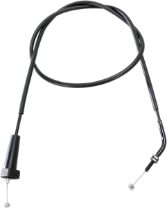 MOOSE RACING Black Vinyl Throttle Cable Black 