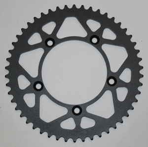 MOOSE RACING Steel Rear Sprocket Black, Powder-coated 