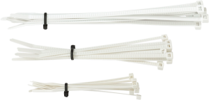 MOOSE RACING Cable Ties White 