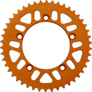 Rear Aluminum Sprocket Orange 