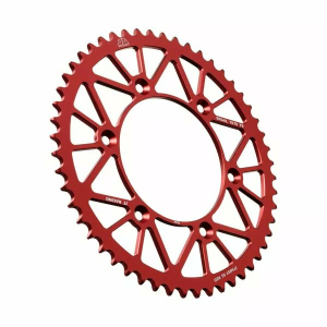 JT SPROCKETS Aluminum Rear Sprockets Red 