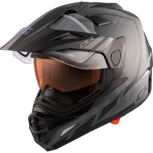 CKX Helmet QUEST RSV Moosek w electric visor Grey XS