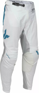 THOR Launchmode Vented Raid Pants White, Gray 