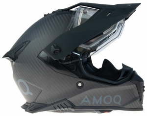 AMOQ Recoil Electric visor Carbon ADV helmet Blackout XS