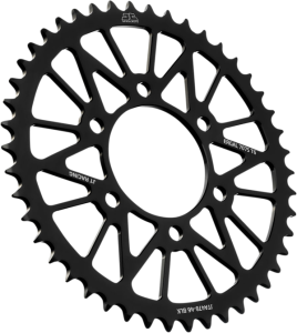 JT SPROCKETS Racelite Aluminum Rear Sprocket Black 