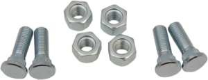 MOOSE RACING Wheel Stud-nut Kit Silver 