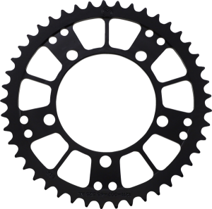 MOOSE RACING Rear Aluminum Sprocket Black 