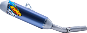 Factory 4.1 Rct Slip-on Muffler Blue, Anodized