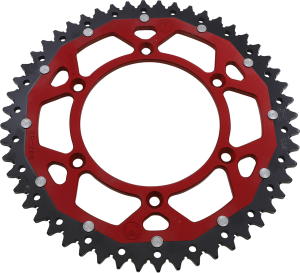 MOOSE RACING Dual Sprocket Red 