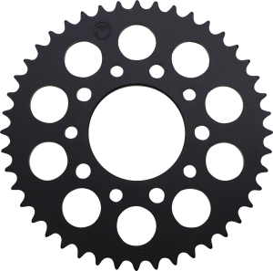 MOOSE RACING Rear Aluminum Sprocket Black 