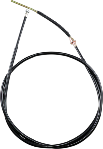 Black Vinyl Brake Cable Black