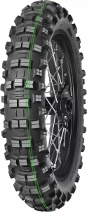 Cauciuc Mitas Moto Terra Force-EF Super Soft TEFOEF GG 140/80-18 70M FIM - doua dungi verzi