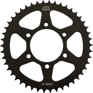 JT SPROCKETS Steel Rear Sprocket Black 