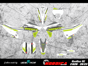 Kit stickere GASGAS  EC 2020-2023 Nordicamoto