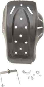 MOOSE RACING Carbon Fiber Skid Plate Black 