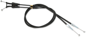 MOOSE RACING Black Vinyl Throttle Cable Black 