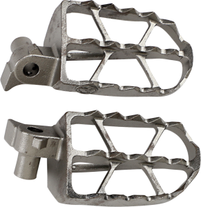 MOOSE RACING Nd Series Footpegs Silver 