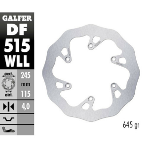 Disc frana spate Yamaha WR 450 F Galfer Solid