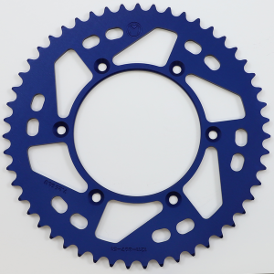 MOOSE RACING Rear Aluminum Sprocket Blue 