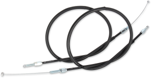 MOOSE RACING Black Vinyl Throttle Cable Black 