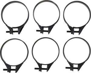 MOOSE RACING Oem Carburetor Clamps Black 