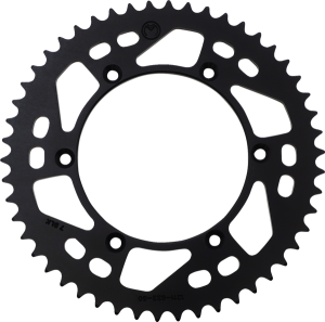 MOOSE RACING Rear Aluminum Sprocket Black 