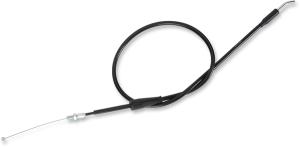 MOOSE RACING Black Vinyl Throttle Cable Black 