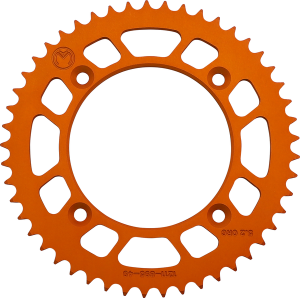 Rear Aluminum Sprocket Orange