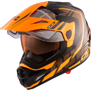 CKX Helmet QUEST RSV Moosek w electric visor Orange XS