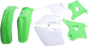 Full Body Replacement Plastic Kit Green, White