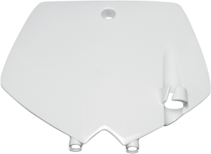 Replacement Front Number Plate White