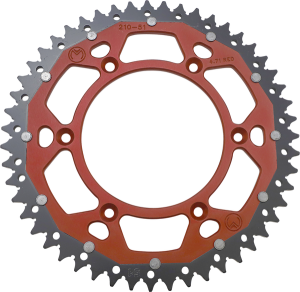 MOOSE RACING Dual Sprocket Red 