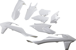 Full Body Replacement Plastic Kit White