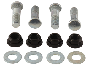 MOOSE RACING Wheel Stud-nut Kit Black 