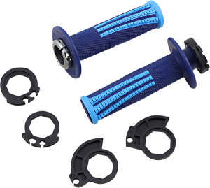 Emig Pro V2 Lock-on Grips Blue